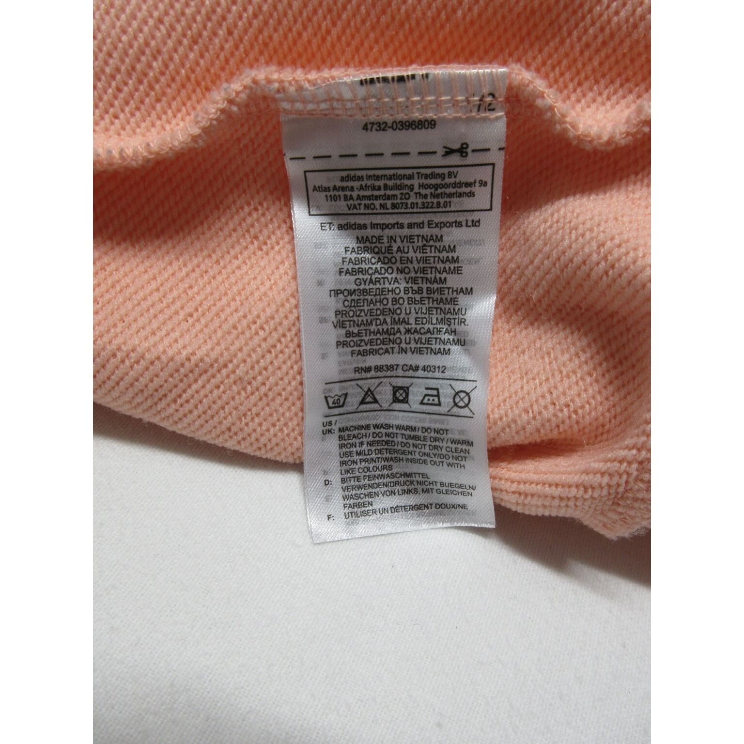 Adidas women's essentials basic front print crew … - image 7