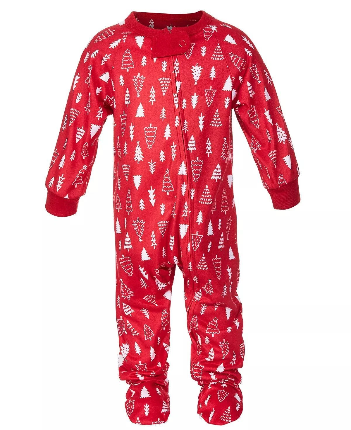 Family Pajamas Baby Matching Merry Trees Footed Pajama 24 Months
