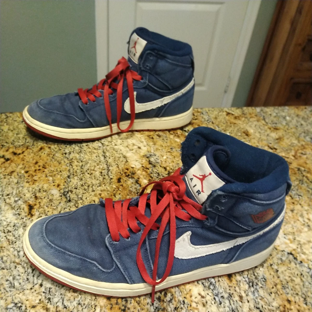 Nike Air Jordan 1 High Strap Olympic 342132 461 Mens 9.5