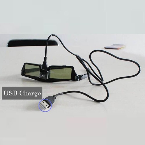 Universal Rechargeable DLP Link 3D Ready Active Shutter 3D Glasses for Projector - Picture 5 of 5