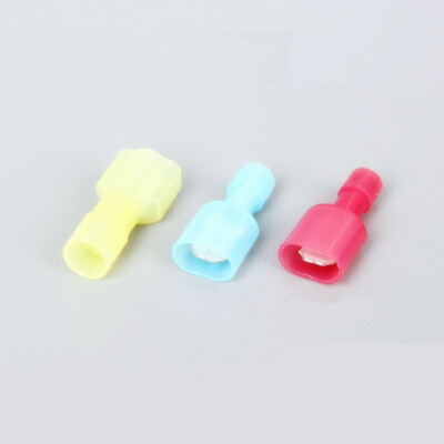 100PCS Spade Insulated Crimp Terminal Connectors 22-16A.W.G. 16-14A.W.G 12-10AWG