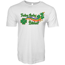Feeling Lucky Bitches St Patrick's Day Funny Adult Humor Novelty T-Shirt