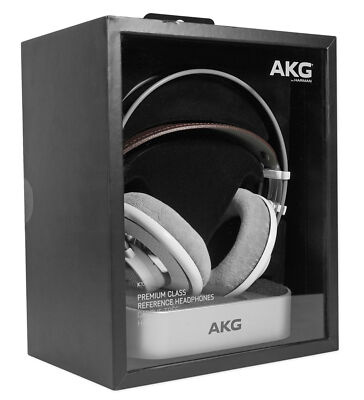AKG K701 リファレンスヘッドフォン グレー 純正箱あり AKG K701 Professional Premium Open-Back Studio Recording Reference