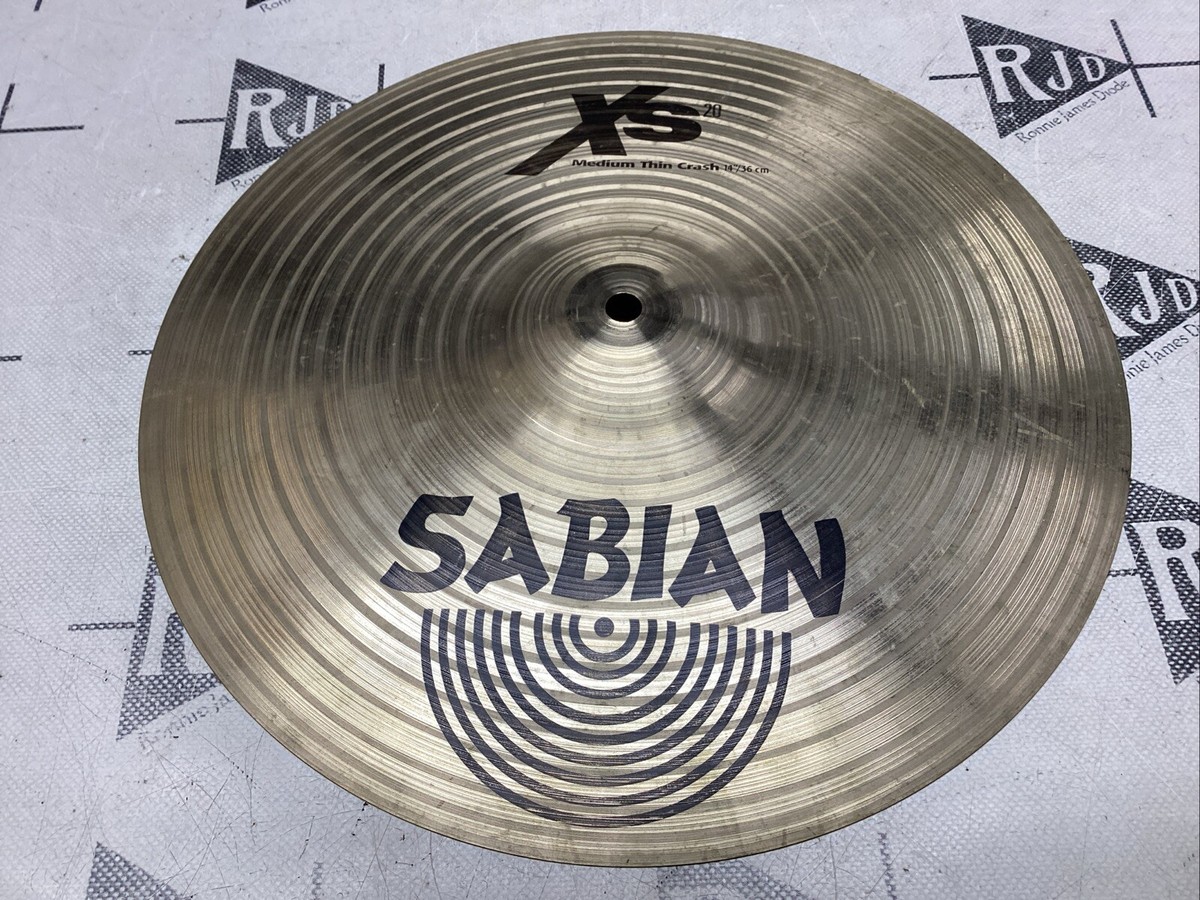 Sabian XS20 14 Inch Medium Thin Crash Cymbal | eBay