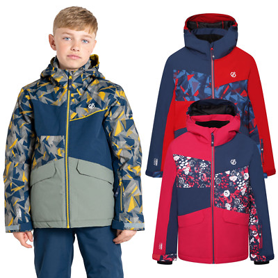 Dare2b Jungen Kinder Skijacke Winter wasserdicht Steppmantel RIESIGER SALE UVP 120 