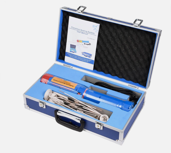 Magnetic Induction Heater Kit Automotive Flameless Bolt Heat Tool W/12 Coil