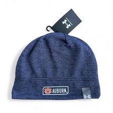 Auburn Tigers Under Armour Knit UnCuffed Beanie Skull Cap-One Size-NWT