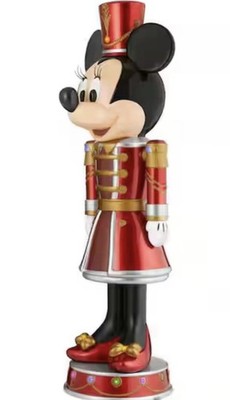Disney Minnie Mouse Nutcracker 58in LED Illuminated Indoor/Outdoor Holiday Decor