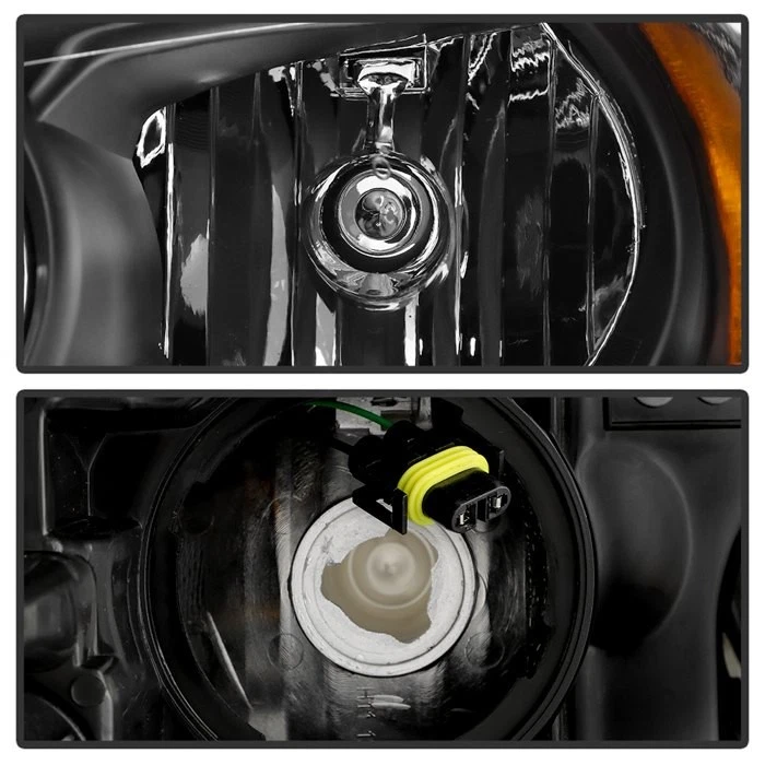 For Chevy Impala 06-13 Driver & Passenger Side Black LED Light Tube Headlights - Изображение 3 из 4