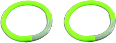 Set: 2 Stück Bissanzeiger Ring Gelb von Jenzi +gratis Petri Heil Aufkleber