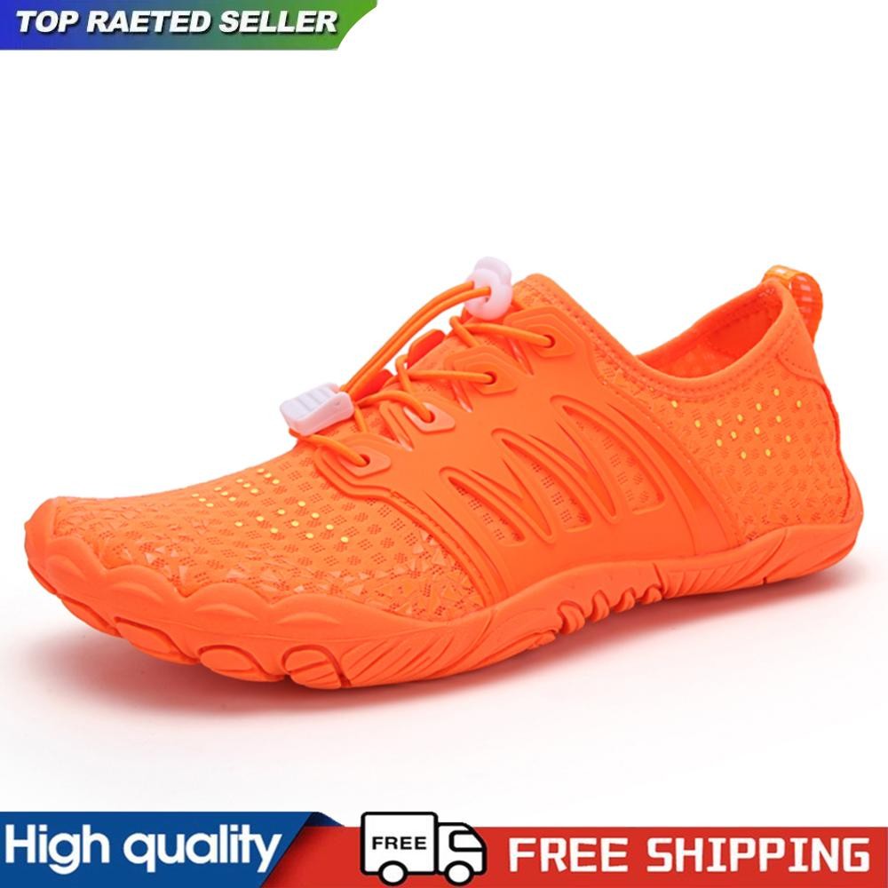 SAOLA Sneakers Fitness Traspiranti Leggere Sneakers Fitness Calzature (Arancione 40) #g