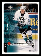  1999 Mike Crowley 5 Mighty Ducks 25 Upper Deck Hockey Sports Trading Card 