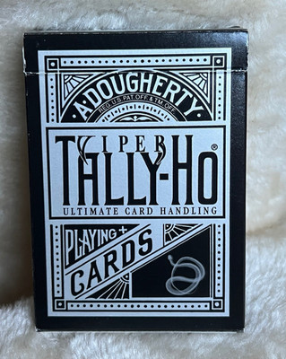 Ellusionist Tally-Ho Viper Fan Back Playing Cards - OPENED  