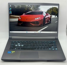 MSI Thin 15 Gaming Laptop i5-12450H 16GB RAM 1TB SSD NVIDIA RTX 4GB FHD 144hz