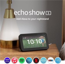Amazon Echo Show 5 Smart Speaker - Black, Wif...