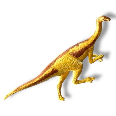 Battat Gallimimus Dinosaurier Figur nicht mehr produziert prähistorisch 1994 Museum of Boston