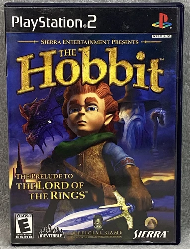 Play Station 2 PS2 The Hobbit Prelude to LOR (2003, Nintendo) Tested in Box