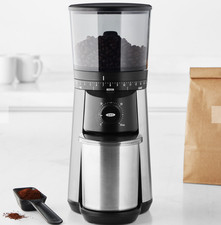 OXO Brew Conical Burr Coffee Grinder Stainless Steel 15 Grind Settings