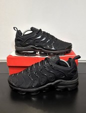 Authentic Nike Air VaporMax Plus Triple Black Reflective – UK 10 RRP: £204.99