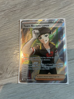 Pokémon Karte Team Rockets Lance 227/182DE Ewige Rivalen