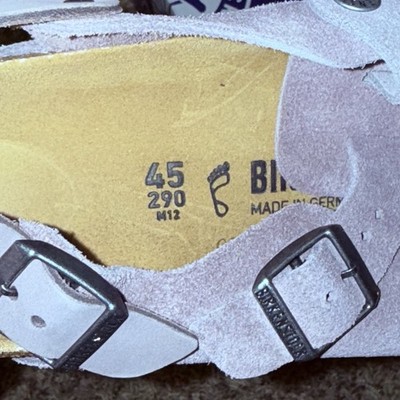 Birkenstock Tokio II Clogs Men’s 12 Women’s 14 Faded Purple Suede Buckle EU 45 Birkenstock Tokio II Clogs Men main image 4