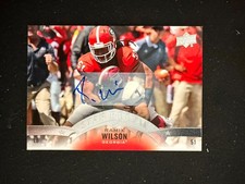 Ramik Wilson 2015 Upper Deck Star Autograph Auto Rookie RC Georgia D65