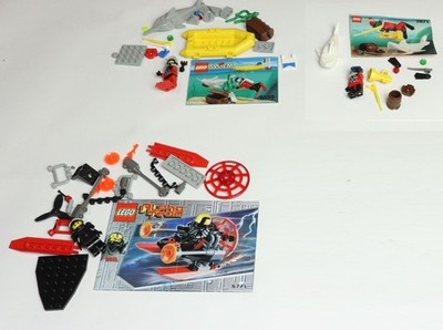 3 Lego Sets Taucher Diver Town Alpha Team komplett 2871 6555 6771