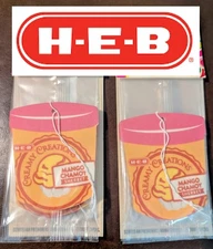 6 H-E-B Mango Chamoy Sherbet Air Fresheners Flavor Favorites LOT 2 Pkg of 3 HEB