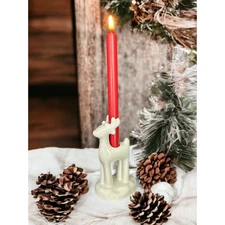 Treasure Craft Rudolph the Red Nosed Reindeer Candle Holder Candle not included