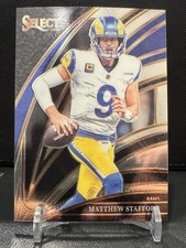 2025 Panini Select - Club Level Matthew Stafford #219 Silver Prizm