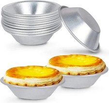 10Pcs Individual Yorkshire Pudding Tins,Dariole Moulds,Yorkshire Pudding Tray