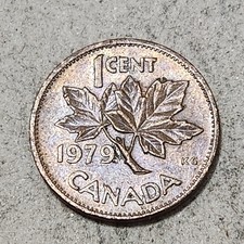 CANADA 🇨🇦 ONE (1) CENT COIN 1979 (QUEEN ELIZABETH II)