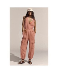 Daily Practice By Anthropologie Cloud Rest Sleeveless V-Neck Jumpsuit S 280494