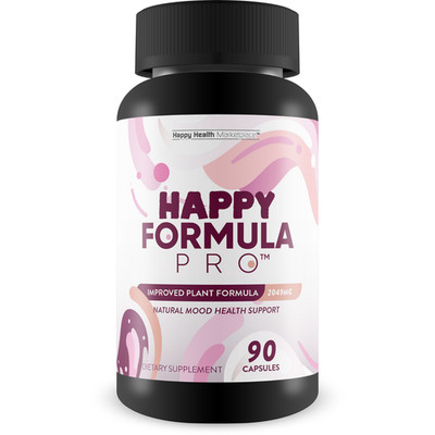 Happy Formula Pro - Our Best Vitamin D Mood Support Supplement - Natural Formula