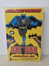 Vintage Batman Colorforms Adventure Set Plays...