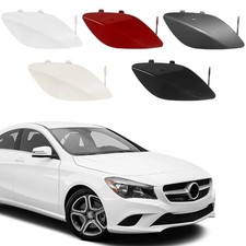 Front Bumper Tow Hook Cover for Mercedes-Benz CLA Milky Right Passenger Side