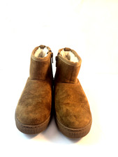 Cat Jack Girls Arlo Zipper Shearling Style Brown Boots ARL0 Size11