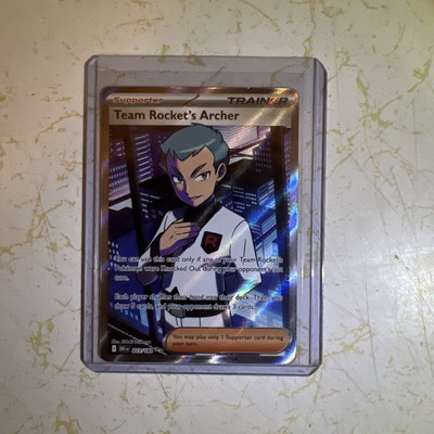 Team Rocket's Archer 223/182 Sv10: Destined Rivals Holo - NM/M