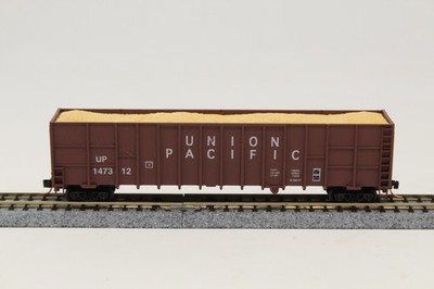 N Scale Deluxe 10020 Gunderson Hi-Side Wood Chip Car Union Pacific UP 147312
