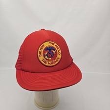 Vintage Marines Trucker Snapback Hat By Designer Award