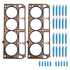 For 6.0L 6.2L L99 L96 L76 LQ4 L92 LY6LS3 Head Gaskets with 2005+ Head Bolt Kit