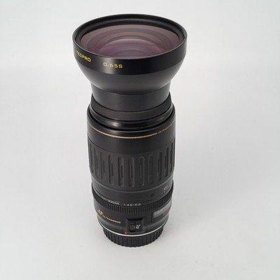 Canon Ultrasonic Zoom Lens EF 100-300 4.5-5.6 Objektiv + Zubehörpaket