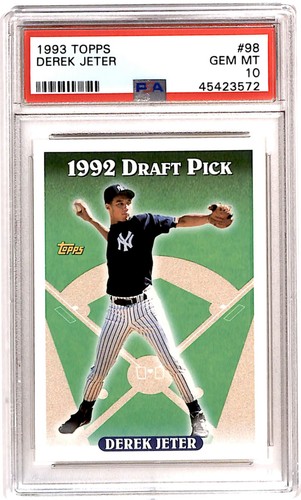 1993 Topps Derek Jeter Rookie #98 PSA 10 R6220J