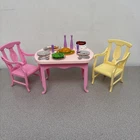 Vintage Mattel Barbie ‘So Much To Do!’ Dining Room Table, Clair,Dinner Set Ip