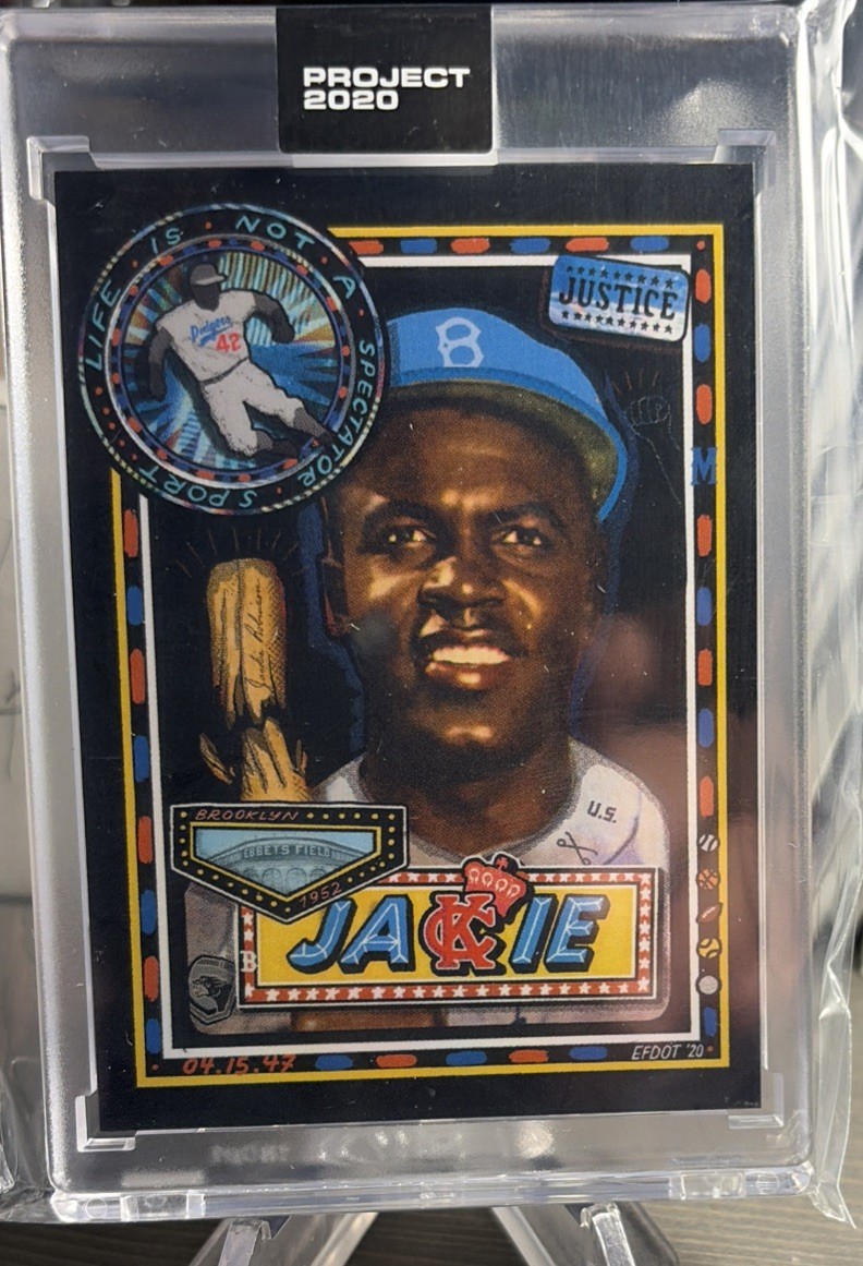 2020 Topps Project Jackie Robinson 1952 #114 by Efdot