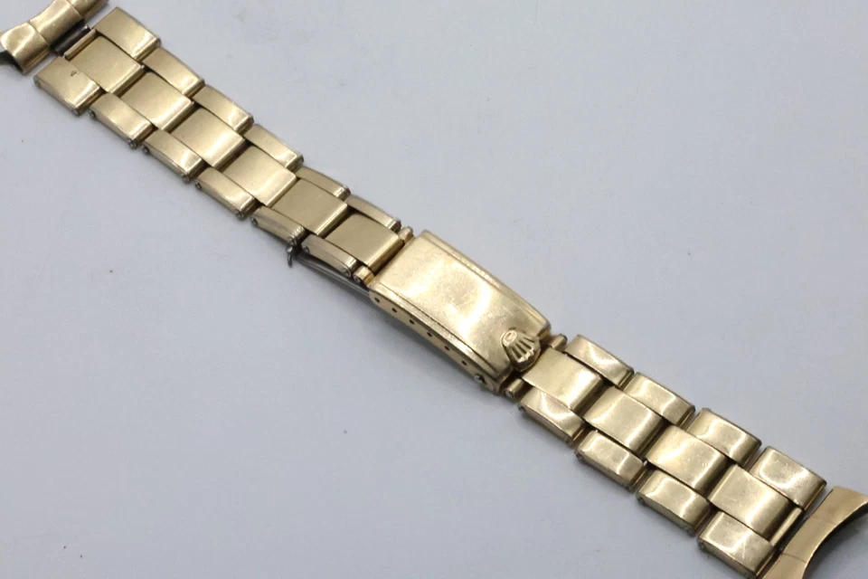 Pulsera Rolex Hombre/Unisex 19 mm Amarillo Oyster Foto 3 de 4