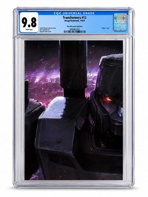 Transformers 13 CGC 9.8 NM EXCLUSIVE Da Silva LIMITED Edition Energon Void Rival