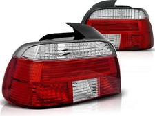 R�ckleuchten Set f�r BMW E39 Limousine BJ 09.95-08.00 Klarglas / Rot / Chrome
