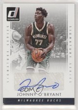 2015-16 Panini Donruss Signature Series Johnny O'Bryant #SS-JOB Auto 0f8