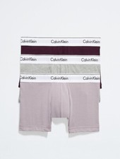 Calvin Klein NB2381925 Modern Cotton Stretch 3 Pack Boxer Brief S